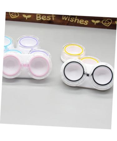 SOLUSTRE 15-Box Contact Lens Storage Case - Portable Travel Organizer for Contacts | Ideal for International Shipping - Buy Online on GoSupps.com