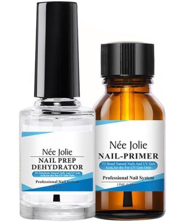 rongweiwang 2 Pieces Set Female Nail Dehydrator 15ML Primer Manicure Tool Kit Long-lasting Balance Girls Household Salon Shop - Buy Online on GoSupps.com