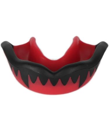 Buy Verdant Touch Athletic Mouthguard - Silicone Sports Dental Guard for Lacrosse Hockey & Boxing (Red/Black) - Buy Online on GoSupps.com