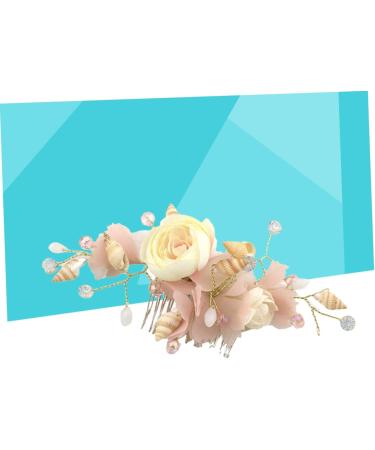 DOITOOL Women Comb Bridal Hair Comb Silk Yarn Hair Comb Bride Headpieces for Wedding Comb for Bridal Hair Comb for Bride Bridal Headpiece Wedding Hair Comb Tiara Accessories Dress Women's - Buy Online on GoSupps.com