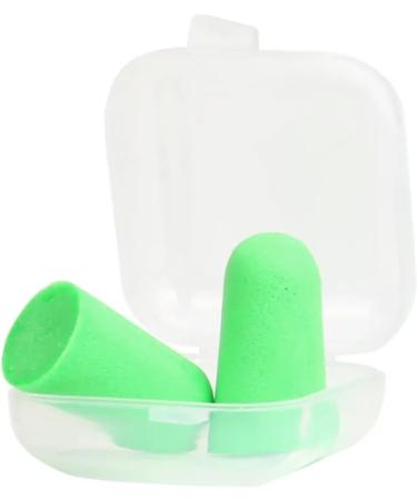 Soft Foam Tapered Ear Plugs for Travel | Sleep & Noise Prevention | Yellow Hearing Protection - Buy Online on GoSupps.com