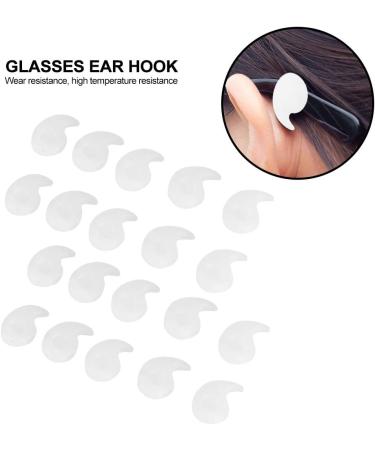 Anti-Slip Glasses Ear Clip Hooks - 20 Pairs of Soft Silicone Ear Hooks for Sunglasses & Glasses - Wear-Resistant & Comfortable - Buy Online on GoSupps.com