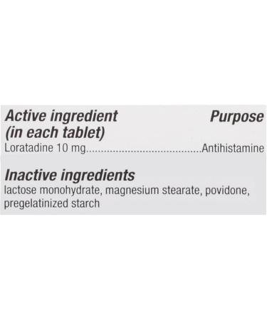 Leader 24 Hour Allergy Relief - Loratadine 10mg Tablets Non-Drowsy Antihistamine for Indoor & Outdoor Allergies - Pack of 3 (30 Tablets - Buy Online on GoSupps.com
