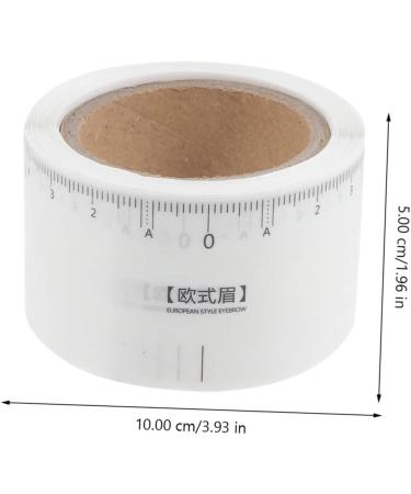 FOMIYES 50pcs Disposable Makeup Tools Eyebrow Powder Marker Eyebrow Ruler Eyebrow Line Plotter Conjoined - Buy Online on GoSupps.com