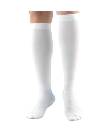 Zhuhaixmy Medical compression stockings closed toe knee high stockings for athletes travel edema varicose veins center tube L