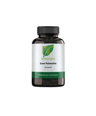 Nutriforce Saw Palmetto 500 mg 60 capsules Hair and Men's Wellness