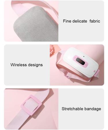 Buy Electrical Abdomen Heating Cushions | Uterus Heat Belt & Waist Massage Device for Pain Relief - Hot Compress Vibration Lumbar Brace - Buy Online on GoSupps.com