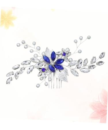 DOITOOL Hair Comb Clip Bride Insert Comb Rhinestone Hair Comb Hair Comb Wedding Hair Comb for Women Wedding Hair Comb Bridal Hair Comb Hair Comb Decorative Tiara Simple Accessories Banquet - Buy Online on GoSupps.com