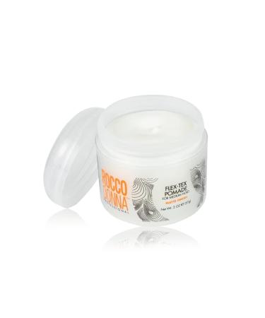 Rocco Donna Flex-Tex Hair Styling Pomade | Medium hold | Hydrate and style with Matte Finish | 2 oz