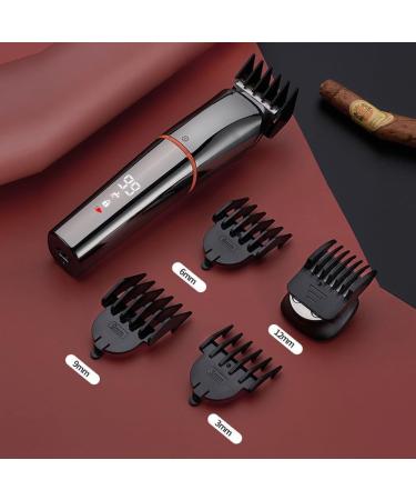 Hayer's 6-in-1 Hair Trimmer & Foil Shaver Set: Electric trimmer Rechargeable Beard Trimmer for men Nose Hair Clippers for Men cordless clippers and trimmers set. - Buy Online on GoSupps.com