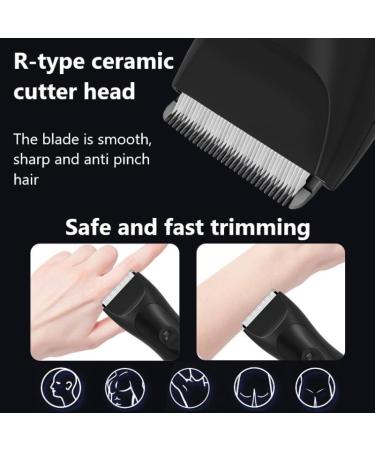 MAYiT Hair Clippers for Men - Waterproof Electric Body Groomer & Manscaping Trimmer for Chest Armpit & Groin - International Shipping Available - Buy Online on GoSupps.com