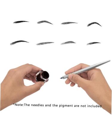 Healvian 3 Pcs Embroidered Eyebrow Pencil Makeup Eyebrow Pen Permanent Eyebrow Pen Silver - Buy Online on GoSupps.com