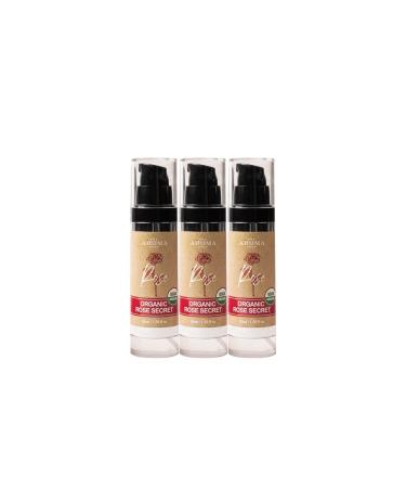 2+1 TheAromaShop Organic Rose Secret/Chemical-Free Feminine Care 99.8% Deodorizing Effect No Wash Hygiene Spray Simple Inner Mist/Rose Oil Lavender Oil Teatree Oil/Portable Size - 1.69 fl oz*3