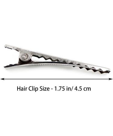 JOYOYO 50 Pcs Small Metal Crocodile Clips - DIY Hair Bows & Kids Accessories - 1.75 Inch Silver Alligator Clips - Buy Online on GoSupps.com
