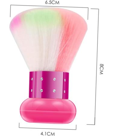 minkissy Nail Powder Brush Cleaner Manicure Cleaning Brush Manicure Kit Beauty Kit Nail Painting Kit Nail Art Kit Cosmetology Kit Professional Makeup Brush Detergent Round Handle - Buy Online on GoSupps.com