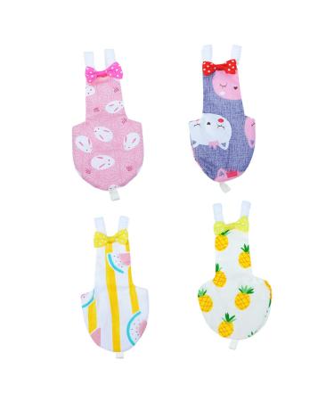 PopetPop Vogel carrier Sittich bird cage bird fabric diapers parrot diaper covers for bird cages bird diaper deaf costume bird cages for nymphensittish conure pilot small parrot xs pink