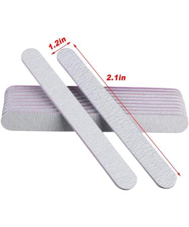 AUklOPVZZ 10 Pieces Dual-Sided Nail File Durable Convenient Pedicure Accessory Fingernail Shaping Tools Trimming Tool for Home Salon Using - Buy Online on GoSupps.com