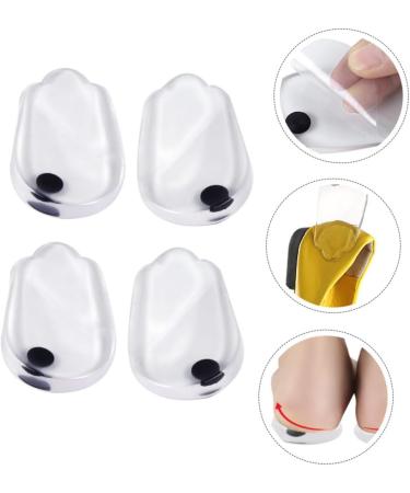 Mobestech Gel Heel Inserts - 4 Pairs Orthopedic Insoles for O/X Leg Correction | Comfortable Shoe Cushions for Men & Women - Buy Online on GoSupps.com