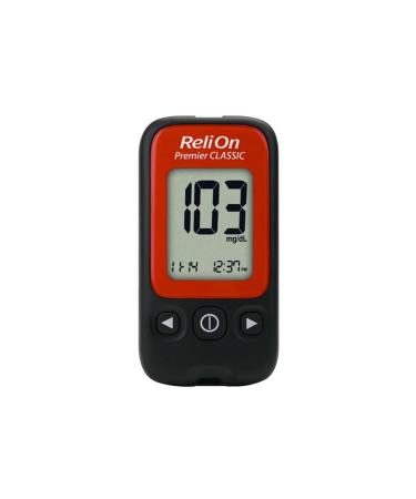 ReliOn Premier Classic Blood Glucose Monitoring System with STS Home Sticker - Buy Online on GoSupps.com