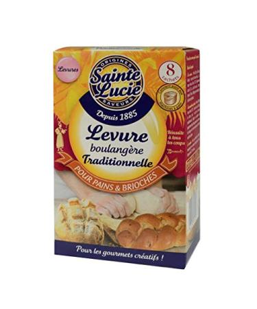Sainte Lucie Traditional Bakery Yeast 8 Sachets 64g - Pack of 6