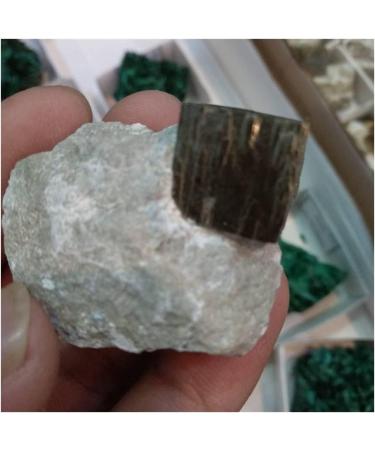 Gift for Family Natural Chalcopyrite Crystal ore Stone Teaching specimens Pyrite Altar Painting Stone Home Decoration Collection Gift Lucky Stone Raw Stones and Minerals Stone Mineral Specimen - Buy Online on GoSupps.com