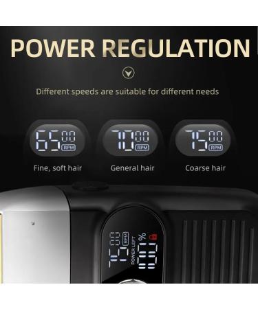 Men's Professional Rechargeable Hair Clipper - USB Charging Ideal for Bald Heads & Beard Trimming - Buy Online on GoSupps.com