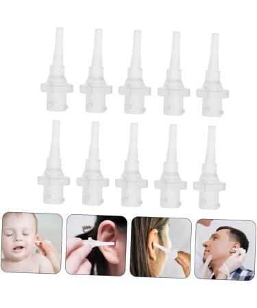 GARVALON 10pcs Disposable Conical Ear Wash Tips for Earwax Removal Portable Ear Cleaner Nozzles for Ages Easy to Use Washing Systems - Buy Online on GoSupps.com