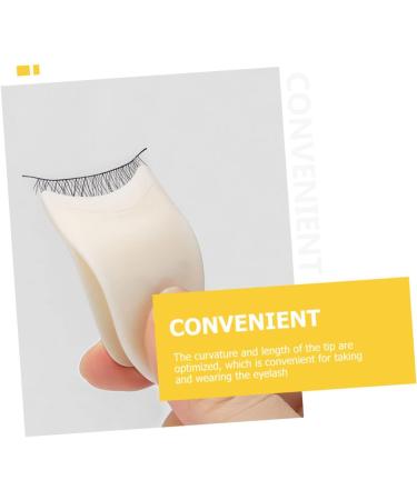 Beaupretty 4pcs Wear-Resistant Makeup Applicator Set - Eyelash Clip Mascara Nipper and Lash Tweezers for Perfect False Eyelash Application - Buy Online on GoSupps.com