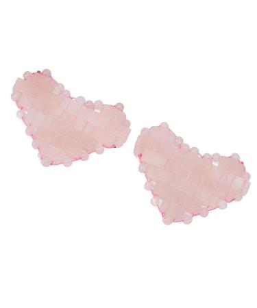 Shop Heart Shaped Jadestone Eye Patch - Reduce Facial Edema | 2pcs Comfortable Fit for Massage - International Shipping Available - Buy Online on GoSupps.com