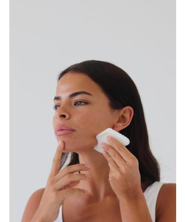 Premium White Jade Gua Sha Stone for Natural Skincare | International Shipping Available - Buy Online on GoSupps.com