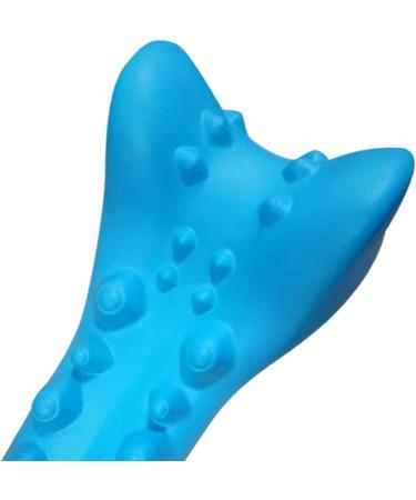 harayaa Neck and Shoulder Relaxer Cervical Traction Device Comfortable Acupressure Chiropractic Pillow Neck Stretcher for Sofa Travel - Buy Online on GoSupps.com