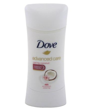 Dove Deodorant Coconut 2.6oz 2 Pack - Advanced Care Anti-Perspirant | International Shipping - Buy Online on GoSupps.com