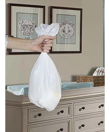 Hippo Sak Diaper Disposal Bags - 900 Count - White - 15x20 Inch - Buy Online on GoSupps.com