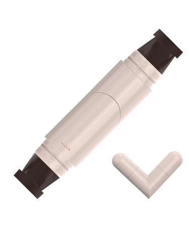 Eyeliner Stamp Eye Makeup Stencil Smudge Resistant Pen Long Lasting Applicator for Easy Eyebrow Shaping Winged Liner Brown