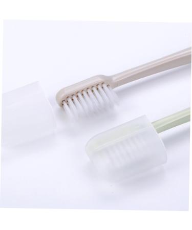 Buy Soesofoufu Ergonomic Toothbrush Set - 4 Pieces for Superior Oral Hygiene | Dental Clean Brass Bristles - Universal Comfort - Ideal for Home Care - Buy Online on GoSupps.com