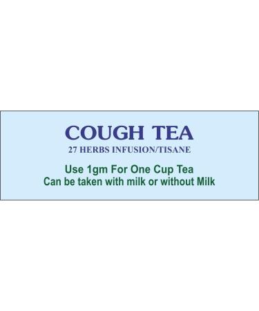 Govind Madhav Botanical Cough Tea - Natural Herbal Remedy for Cough Relief (1000g) | Shop Internationally - Buy Online on GoSupps.com