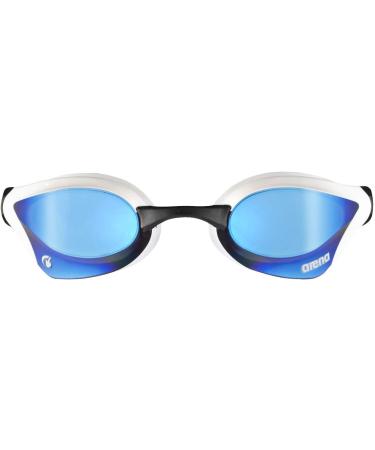 Arena Cobra Core Swim Goggles Blue/White Unisex Anti-fog Mirror (New) - Buy Online on GoSupps.com