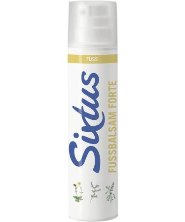Sixtus 100ml balm with natural plant extracts for feet with dry and irritated skin