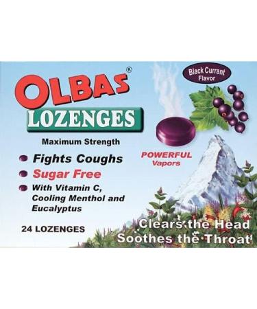 Olbas Sugar Free Cough Drops Lozenges 24 Count: Soothing Relief for Coughs - Buy Online on GoSupps.com