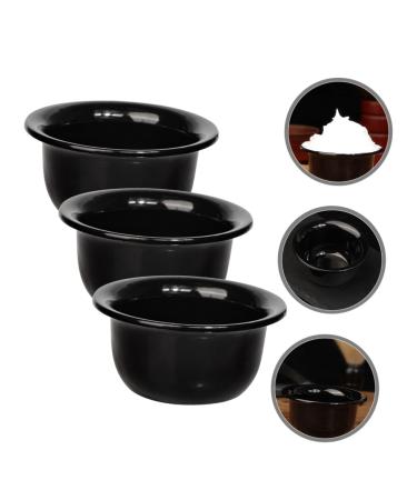 Minkissy 3pcs PP Shave Bowl Set for Men | Reusable Shaving Mug & Accessory | Optimal Shaving Equipment | International Shipping Available - Buy Online on GoSupps.com
