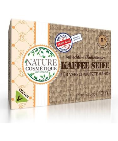 Coffee Soap for Dirty Hands with Real Coffee Scrap Vegan Natural Ingredients Handmade - Buy Online on GoSupps.com