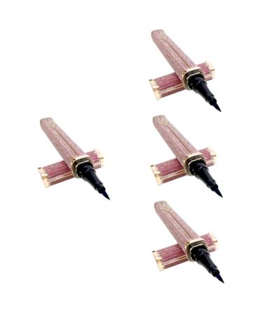 FOMIYES Lash Glue Pen 4pcs Eyeliner Eye Liner Liquid Liner Eyelash Glue Pen Eye Liner Pencils Dense Miss Make up Kit