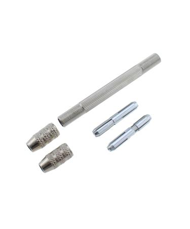 RLECS Mini Double Head Hand Twist Wire Crimped Copper Terminal - 4 Openings 105mm Length Silver Tone | International Shipping Available - Buy Online on GoSupps.com