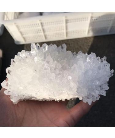 Home Natural White Quartz Crystal Cluster Reiki Cluster Furnishing Articles Raw Ore Specimens Home Goods (Size : 1000-1200g) - Buy Online on GoSupps.com