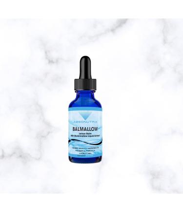 Absonutrix Balmallow 390 mg 4 FL OZ Liquid 302 Servings Made in USA Plant-Based Ingredients Echinacea Extract Lemon Balm Extract Gluten-Free Non-GMO