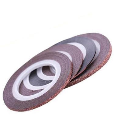 Pinicecore 4 pieces nail striping tape line 1mm 2mm 3mm sticker rose gold matt glitter sticker diy decorations tool nail art decoration