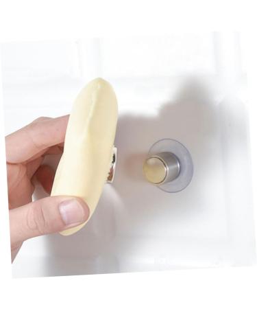 CAXUSD 2pcs Soap Suction Cup Wall Hanging Kitchen Soap Holder Bar Soap Holder Bathroom Storage Soap Dish Supplies Soap Stand Sucker Accessories Ledge Container Drain Rack Stainless Steel - Buy Online on GoSupps.com