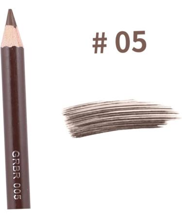 Healvian 6 Pcs Eyebrow Pencil Brush White Eyeshadow Brown Eyebrow Pencil Gel Eyeliner Pencil Eyebrows - Buy Online on GoSupps.com