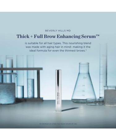 Thick + Full Brow Serum - Enhance Growth for Fuller Thicker Brows | Supports Healthy Keratin Production - Shop Internationally - Buy Online on GoSupps.com