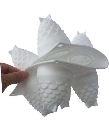 ABOOFAN 8 3D Silicone Mold Soap Molds Fondant Mold Impermeables Candle Molds DIY Mold Jelly Molds Silicone Molds for Soap Cavity Mold Cake Decorating Mousse Mold Cake Mold White Dessert 29.50X17.40X7.50CM White - Buy Online on GoSupps.com
